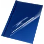 LMG thermobindmappen A4 blauw lederlook 6,0 mm 50 vel (50-pack) LMG-BMDLM-BL-R6