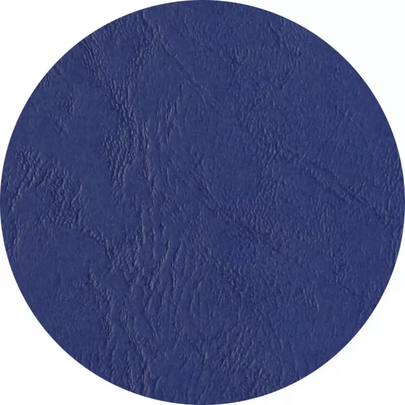LMG thermobindmappen A4 blauw lederlook 6,0 mm 50 vel (50-pack) LMG-BMDLM-BL-R6