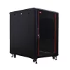 IT-BUDGET 19 inch netwerkkast SRK 27U 600x800mm zwart flatpack 90ITB19SRK2768GSN
