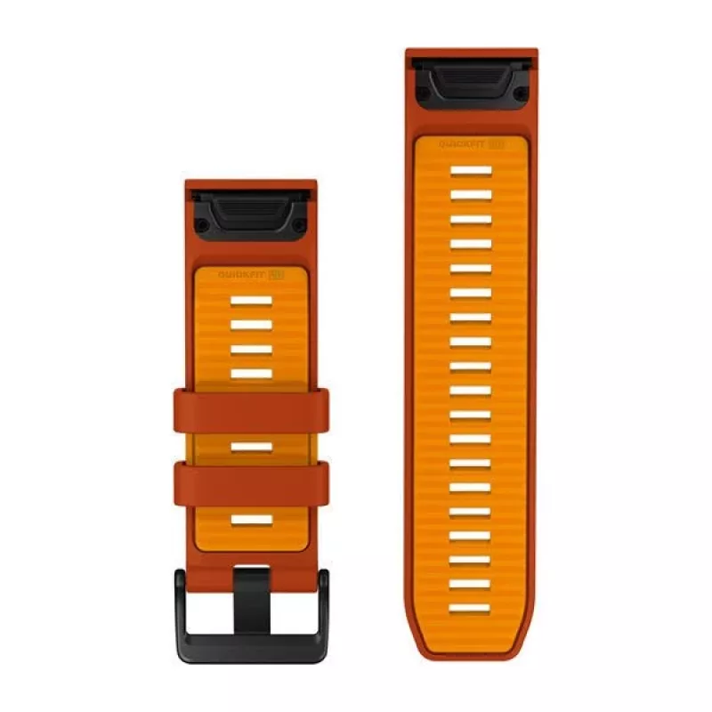 Garmin QuickFit 26 mm siliconen armband - oranje 010-14508-03