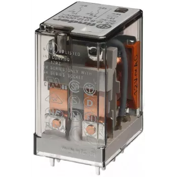 Finder 55.12.9.012.0000 industrieel relais, 12 V DC spoel, 2 wisselcontacten, 10 A
