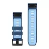 Garmin QuickFit 26 mm siliconen armband voor horloges – Tidal Blue/Ice Blue 010-14508-00