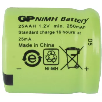 GP Batteries NH GP 25AAH NiMH accu 1/3AA 250 mAh 1-pack (30125AAH-C1)