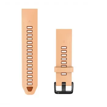Garmin QuickFit 20 mm siliconenband voor smartwatch – roze / Autumn Orange 010-14506-03