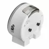 TFA Dostmann 60.1037.02 quartz-wekker wit