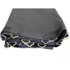 LEAN SPORT 6806 reserve-trampolinemat 12ft, 72 V-ringen, UV-bestendig PP-weefsel, zwart