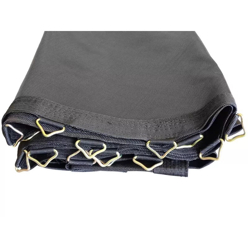 LEAN SPORT 6806 reserve-trampolinemat 12ft, 72 V-ringen, UV-bestendig PP-weefsel, zwart