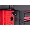 Yato YT-5530 7-laden werkplaatskar staal zwart/rood