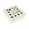 PAPSTAR Theelichtjes, wit, 100 stuks (13302)