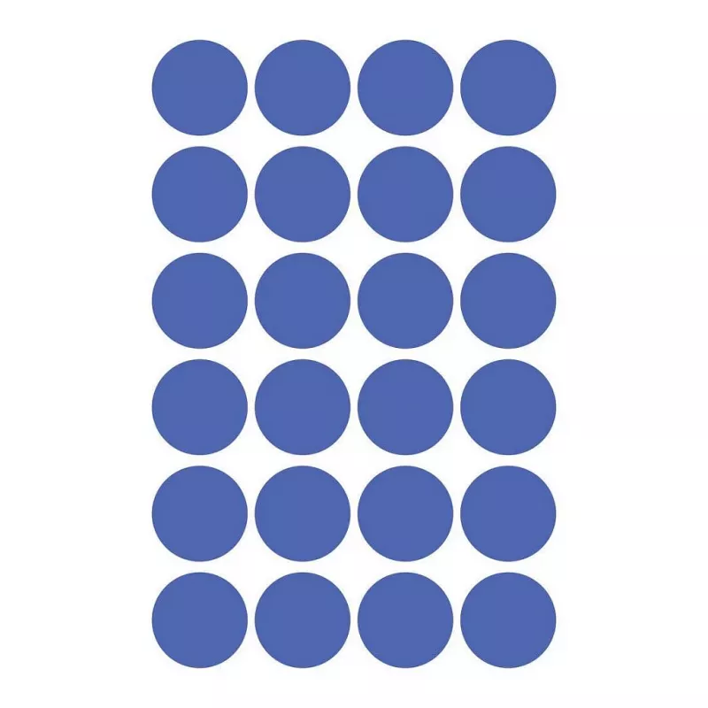 Avery Zweckform kleurstippen 18 mm blauw (1050 stuks)