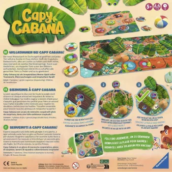 Ravensburger Capy Cabana 3D-puzzel (108 stukjes)