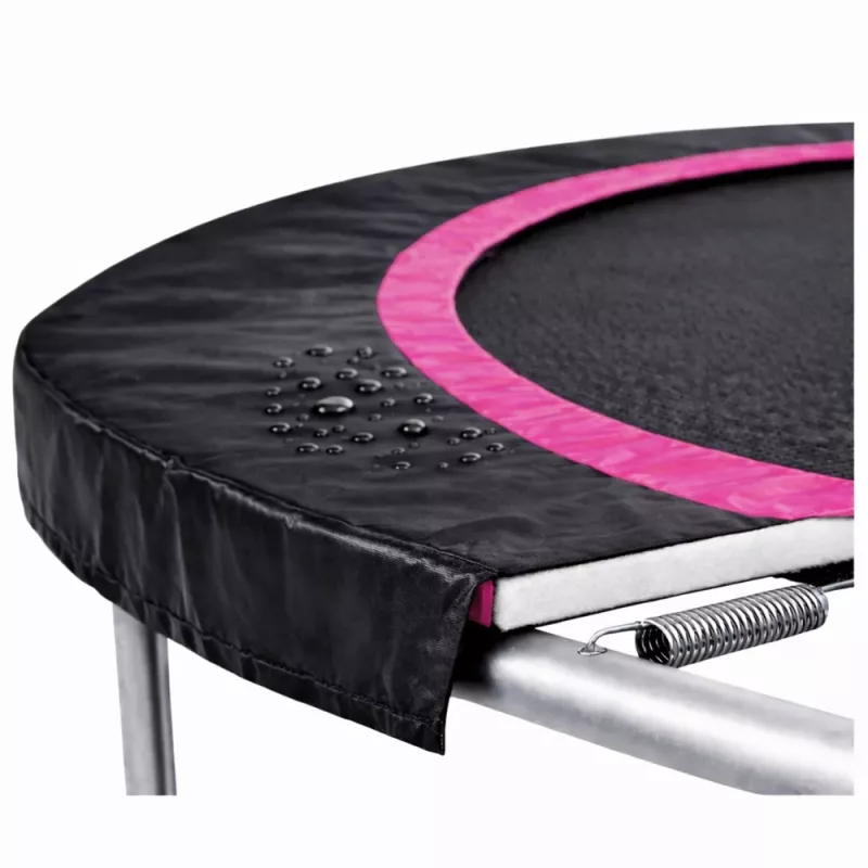 LEAN SPORT veerafdekking voor Sport Max 10ft trampoline zwart-roze