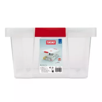TATAY dispenser 7L glazen drankdispenser met metalen standaard