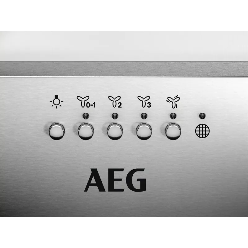 AEG DGE5661HM ingebouwde afzuigkap 55 cm roestvrijstaal