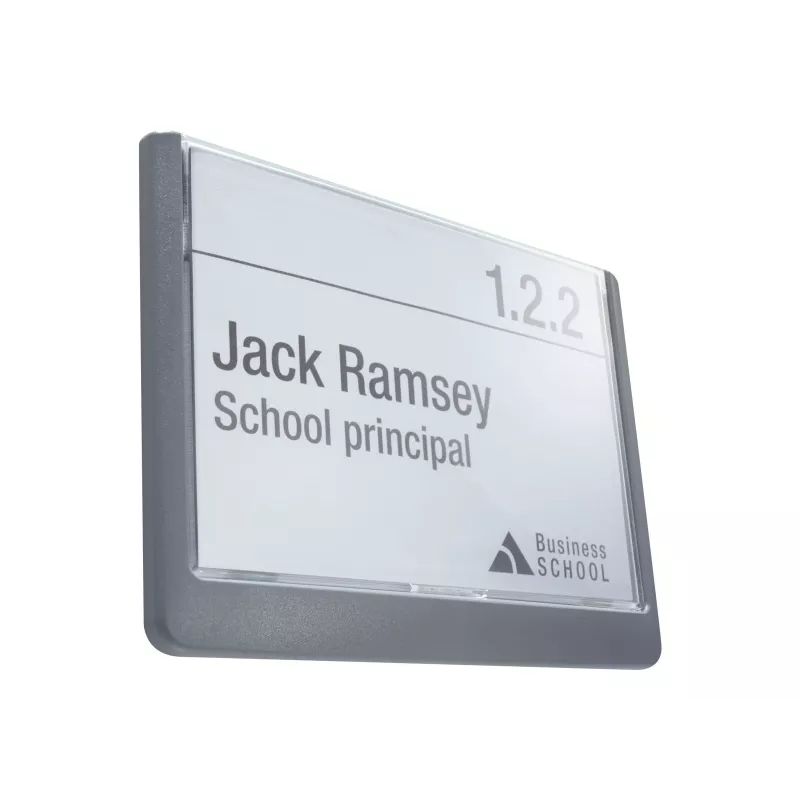 DURABLE Click Sign deurbord 149x105,5 mm plak-/schroefmontage grafiet