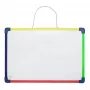 MAUL whiteboard 35 x 24 cm wit gelakt staal magnetisch droog uitwisbaar met aluminium frame