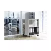 DURABLE multifunctionele wagen 74/59 open 528x737x592 mm lichtgrijs