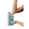 Bartscher desinfectiemiddeldispenser PS 0,9L-W 850019 zilver/wit kunststof 0,9 L wandmontage handmatig