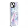 Evelatus Apple iPhone 15 Plus PC+TPU hoesje met MagSafe – Custom Marble Purple