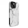 Evelatus Apple iPhone 15 Plus Armor hoesje TPU+PC marmer wit