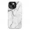 Evelatus Apple iPhone 15 Plus Armor hoesje TPU+PC marmer wit