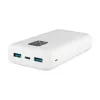 Fixed Zen 20 Powerbank 20000 mAh met LCD-display en PD 20W uitgang - wit FIXZEN-20-WH