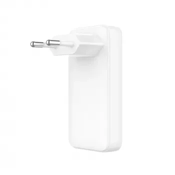 Fixed Slim 2xUSB-C reisoplader 65W GaN PD wit