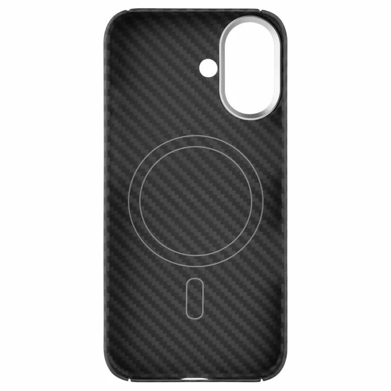 FIXED MagVelar aramidevezel achterkant voor Apple iPhone 17 – zwart