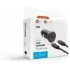FIXED USB-C autolader 20W met USB-C naar USB-C-kabel - zwart FIXCC20N-CC-BK