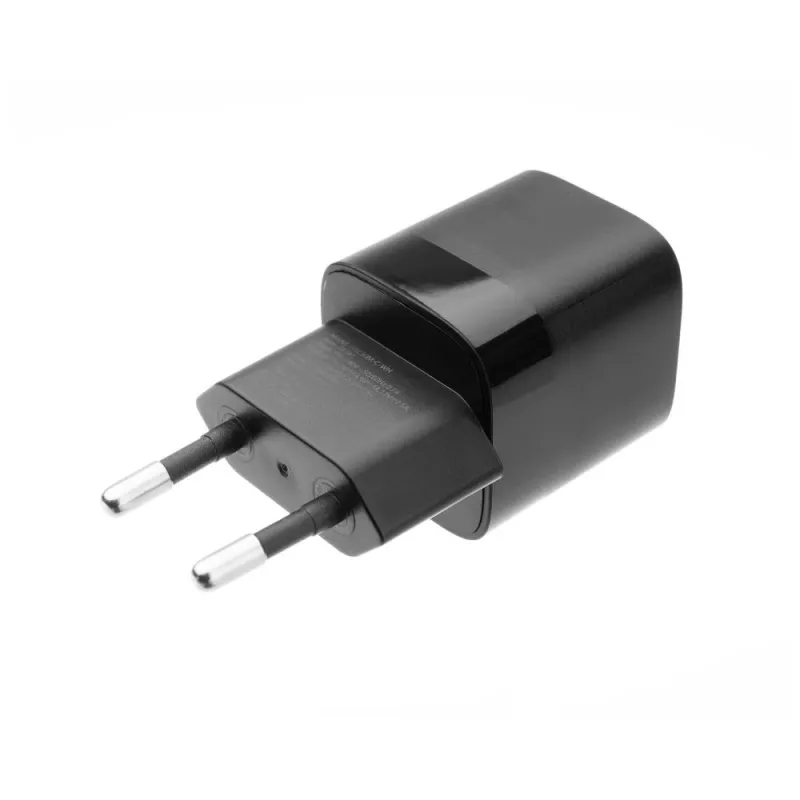 Fixed Mini wandlader met USB-C-uitgang en PD-ondersteuning, 30W - zwart FIXC30M-C-BK