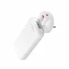 Fixed Slim Traveller 2xUSB-C reisoplader met wereldadapters, GaN, 45W – wit