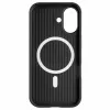 Fixed MagLeather achterkant voor Apple iPhone 17 – leer, zwart