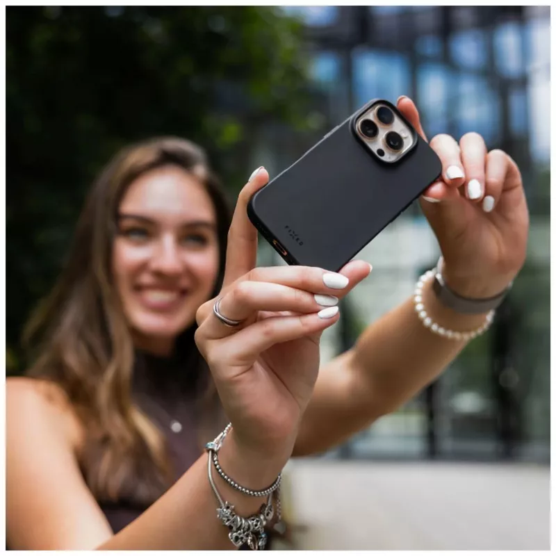Fixed ReStory achterkant voor Apple iPhone 16e, TPU, zwart