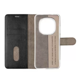 Fixed Opus Book Case voor Xiaomi Redmi Note 15 Pro 5G - leer, zwart