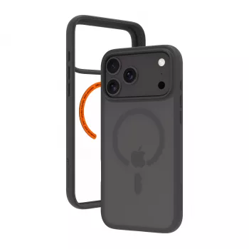 DBRAMANTE1928 Grenen Ultra D3O MagSafe iPhone 18 Pro Max / 17 Pro Max hoesje - zwart