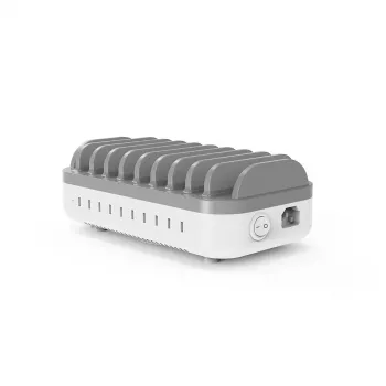 Compulocks 10-poorts USB-C-laadstation 200W – wit (EU)