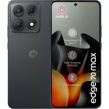Motorola edge 70 max PANTONE dark shadow 512GB 12GB RAM 5G-smartphone