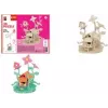 Marabu KiDS 3D-puzzel feeënhuis, 43-delige houten bouwset, voorgestanst multiplex, steekmontage - 1 stk. 0317000000010