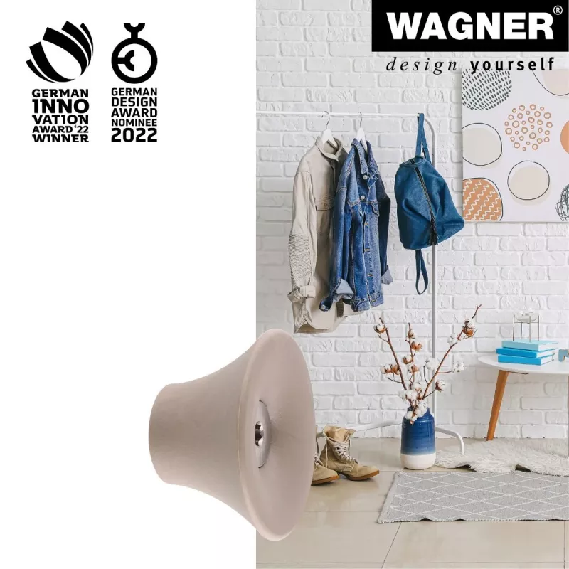 Wagner design yourself TULIP kapstokhaak GH 0322, 1 haak, taupe (17032221)