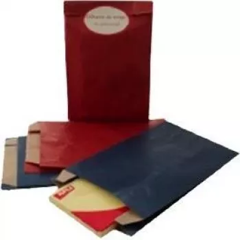 AGIPA rode kraftpapieren cadeautas 180 x 350 mm, 50 g/m², 1 stuk 101652