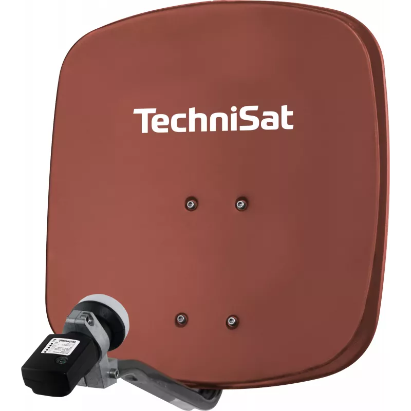 TechniSat 45 cm aluminium offset-satellietschotel met single-LNB 1445/8195