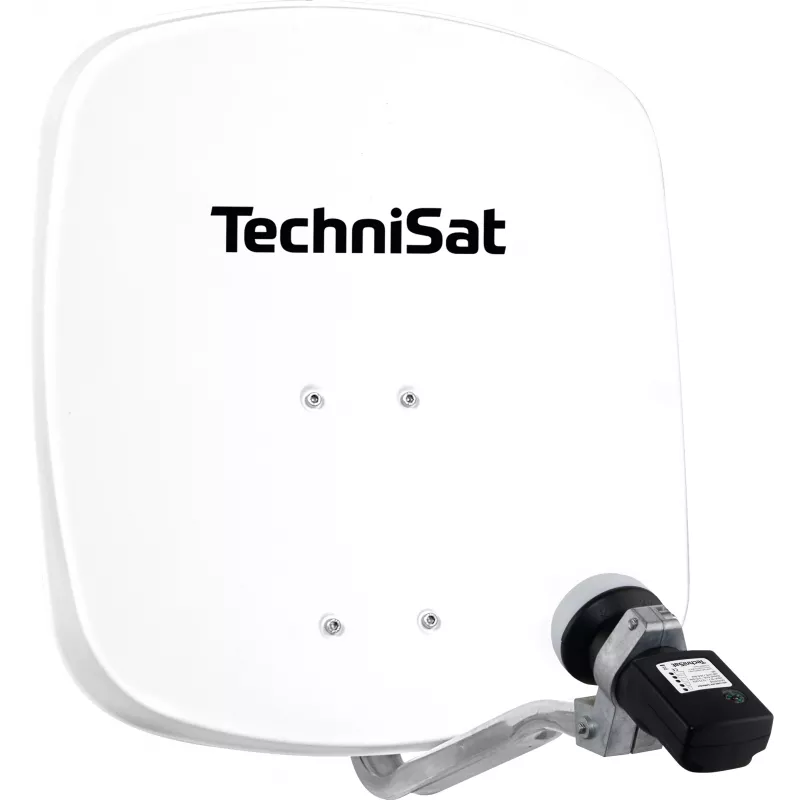 TechniSat SAT-schotel met LNB, 45 cm schotel, aluminium, single LNB (1745/8195)