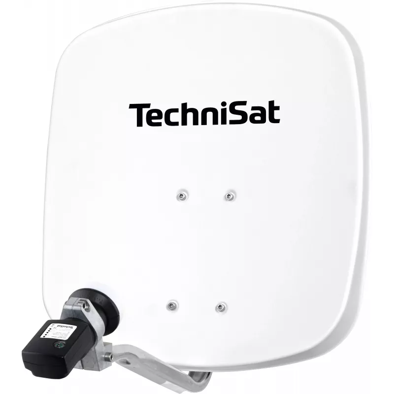 TechniSat SAT-schotel met LNB, 45 cm schotel, aluminium, single LNB (1745/8195)
