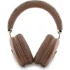 GUESS Bluetooth 5.3 over-ear-koptelefoon met 4G Triangle-logo, bruin