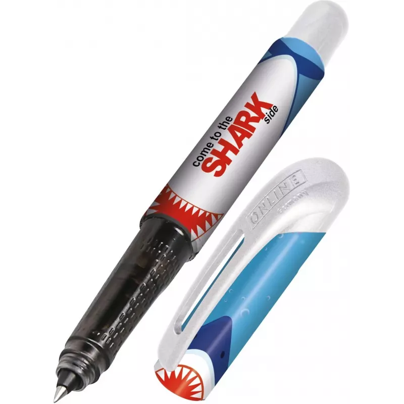 ONLINE rollerbal College Shark rollerbal pen blauw 0,7 mm 12646/3D