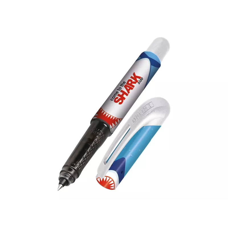 ONLINE rollerbal College Shark rollerbal pen blauw 0,7 mm 12646/3D