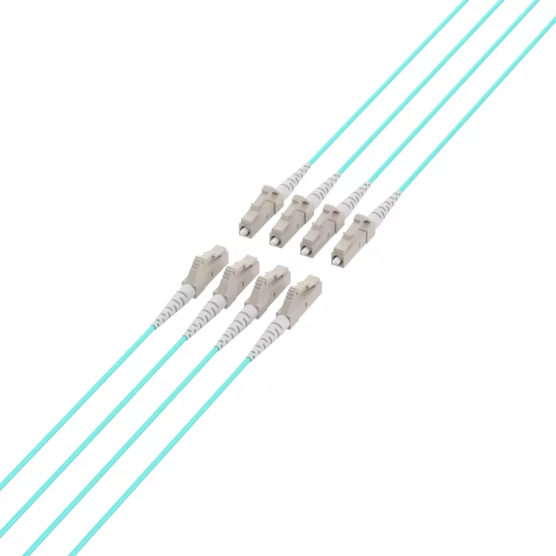 EFB Elektronik trunk-kabel U-DQ ZN BH OM3 8G 1x8 LC-LC 80m Dca LSZH O8322S80OM3