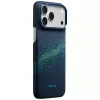 PITAKA Edge Milky Way Galaxy 2.0 hoesje voor iPhone 18 Pro Max / 17 Pro Max - Nearfield Blue
