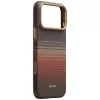 PITAKA Summa hoesje voor iPhone 18 Pro Max / 17 Pro Max – Sunset aramidevezel MagSafe telefoonhoesje
