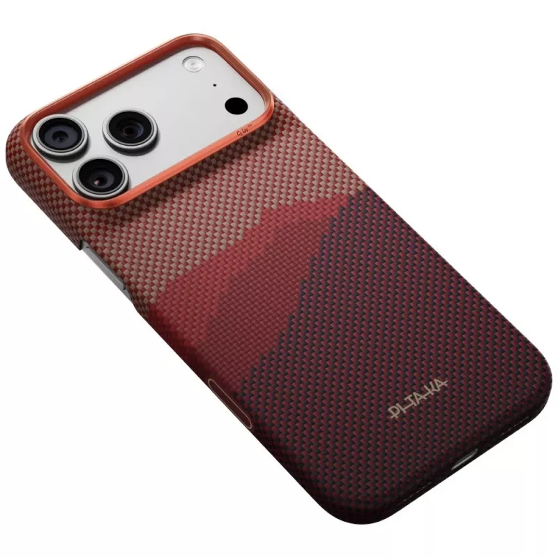 PITAKA Edge Case Over the Horizon MagSafe-hoesje voor iPhone 18 Pro Max / 17 Pro Max – Autumn Dusk